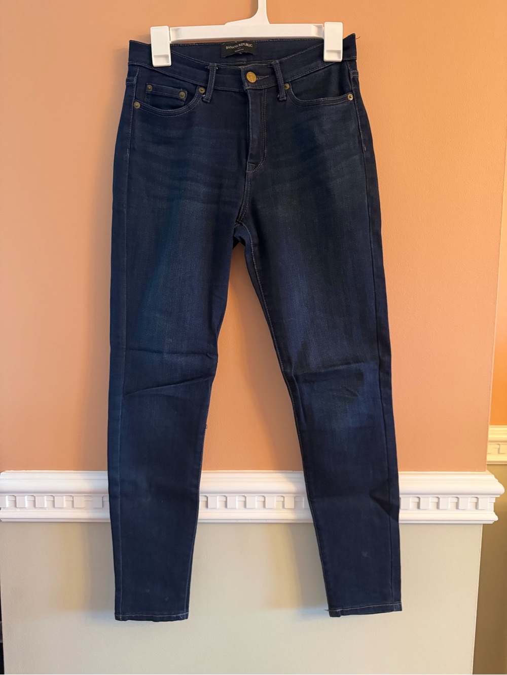 Banana Republic Navy Skinny Jeans